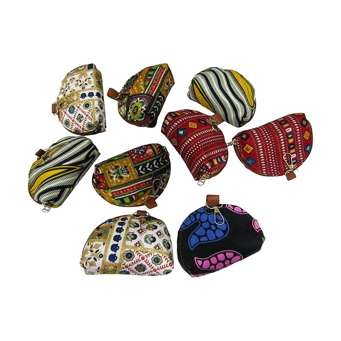 Smooth zipper coin pouch