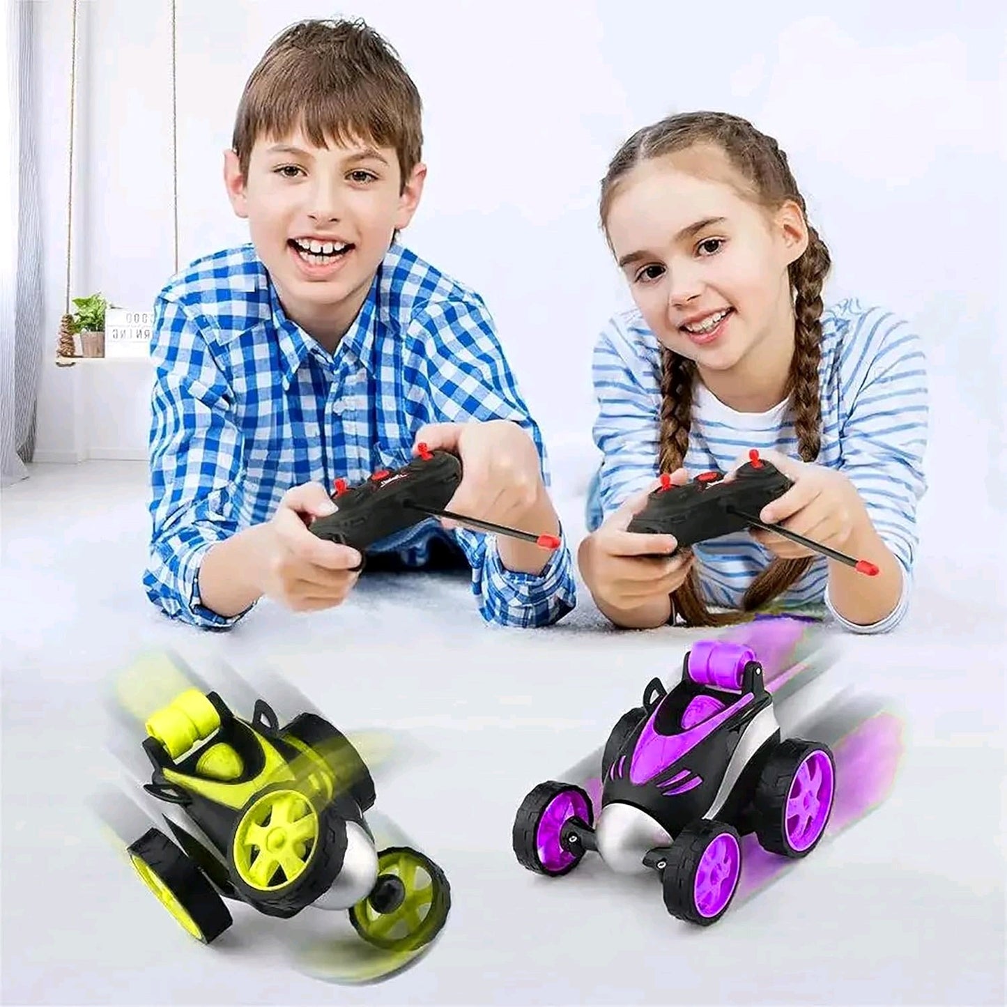 360° Rotating RC Stunt Car