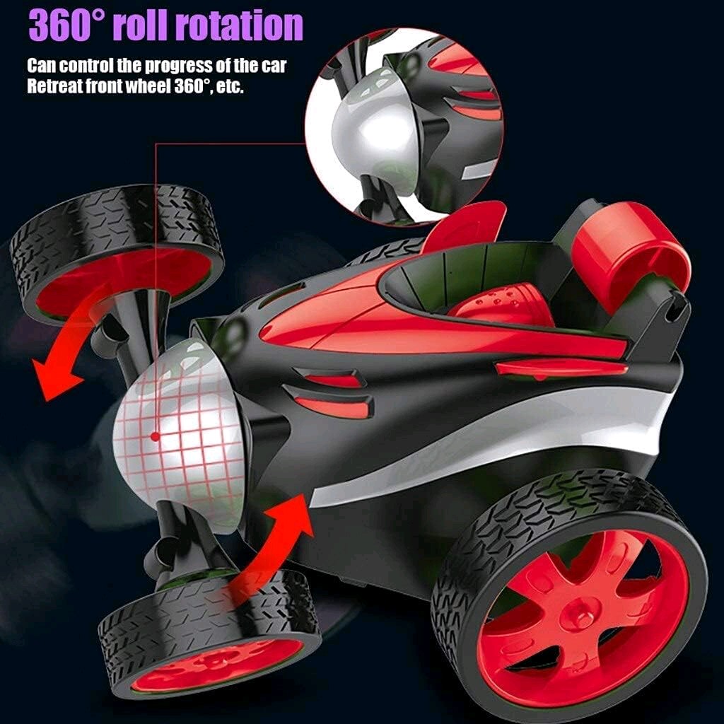 360° Rotating RC Stunt Car