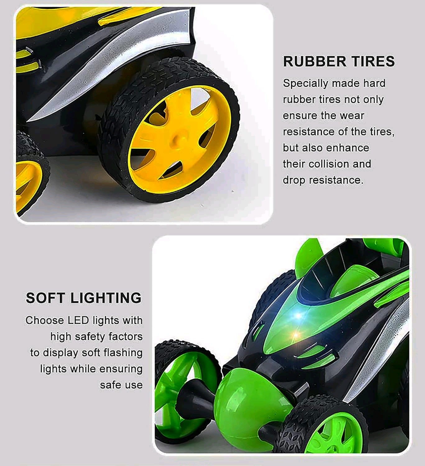 360° Rotating RC Stunt Car