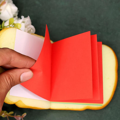 Sandwich Shape notepad