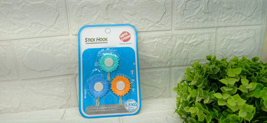 Sticky keychain holder
