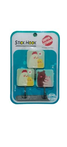 Sticky keychain holder