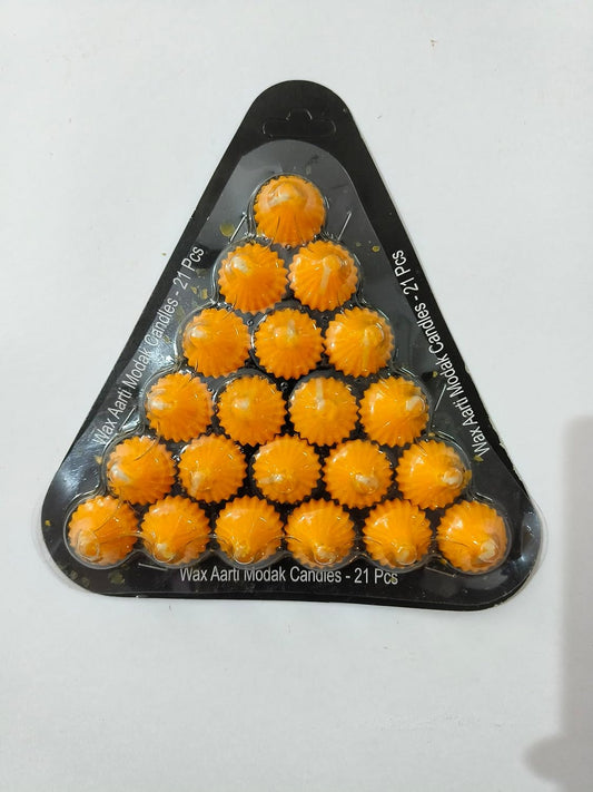 Wax Aarti Modak Candles