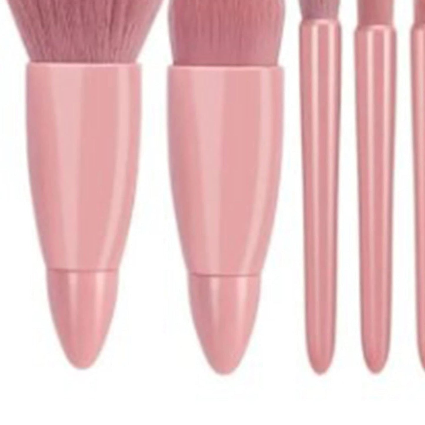 Cosmetic mirror with brushes