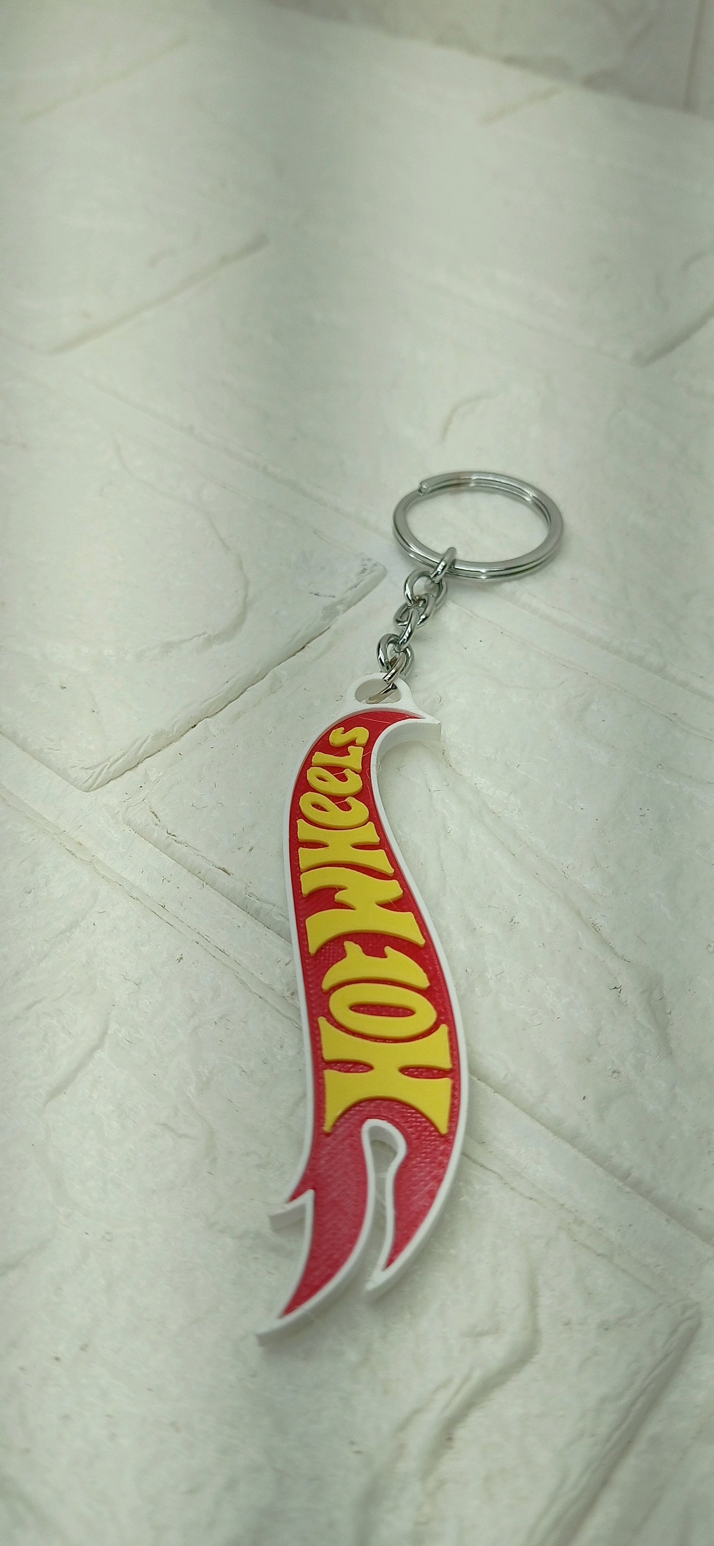 Hot wheel keychain