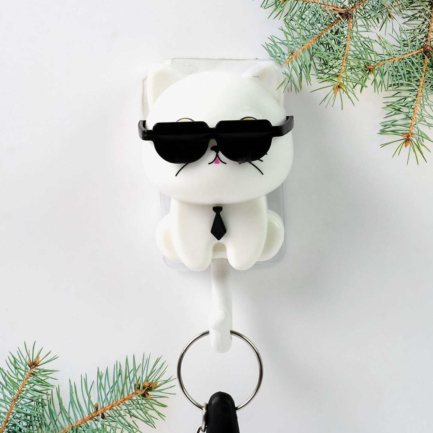 Cool cat key hook