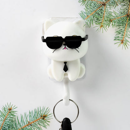 Cool cat key hook