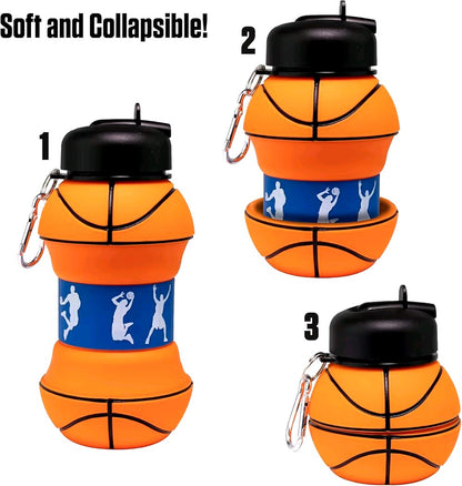 Basketball shape bottle