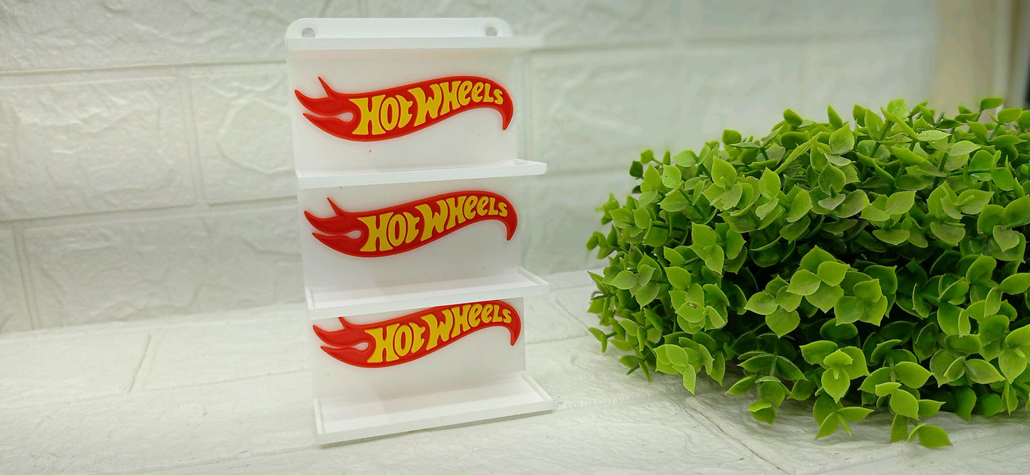 3D-printed Hot Wheels display stand