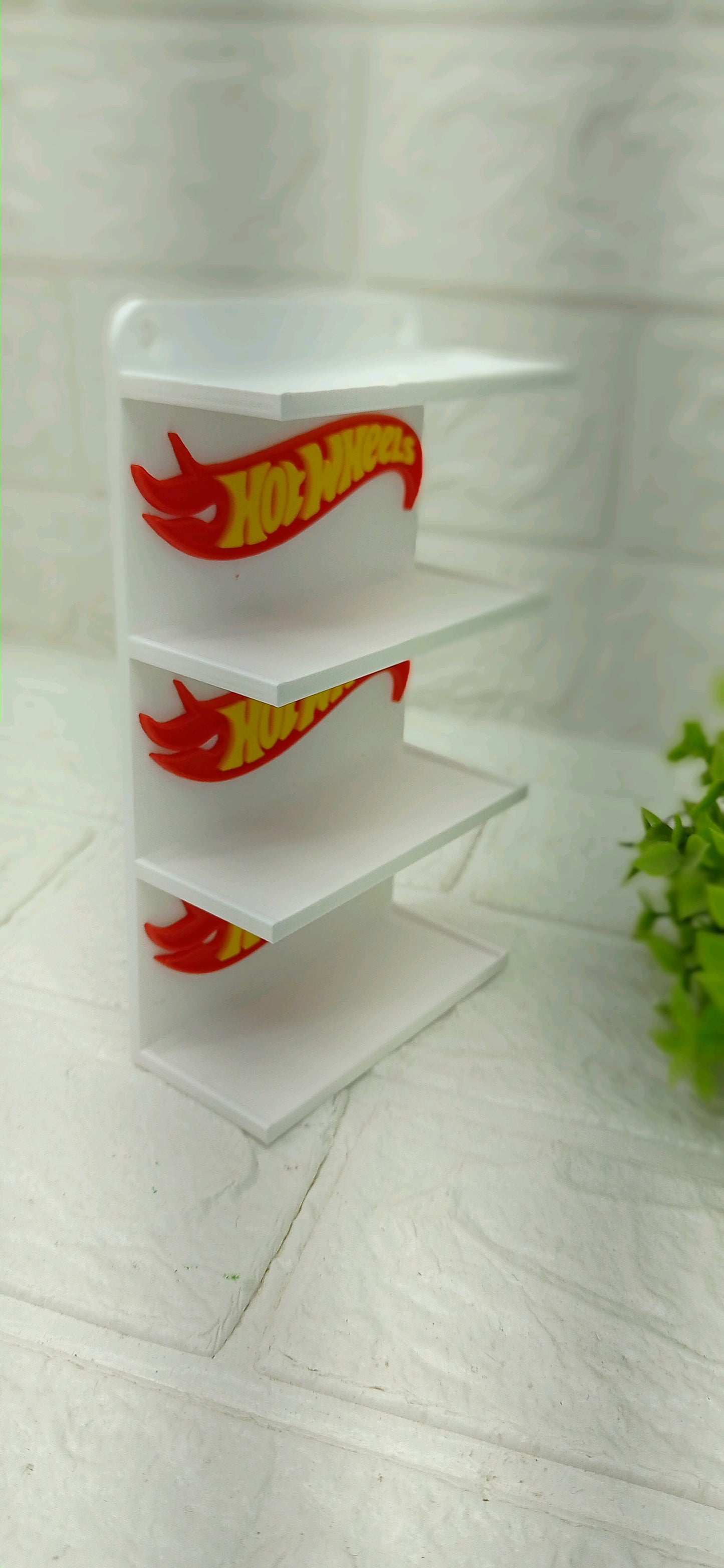 3D-printed Hot Wheels display stand
