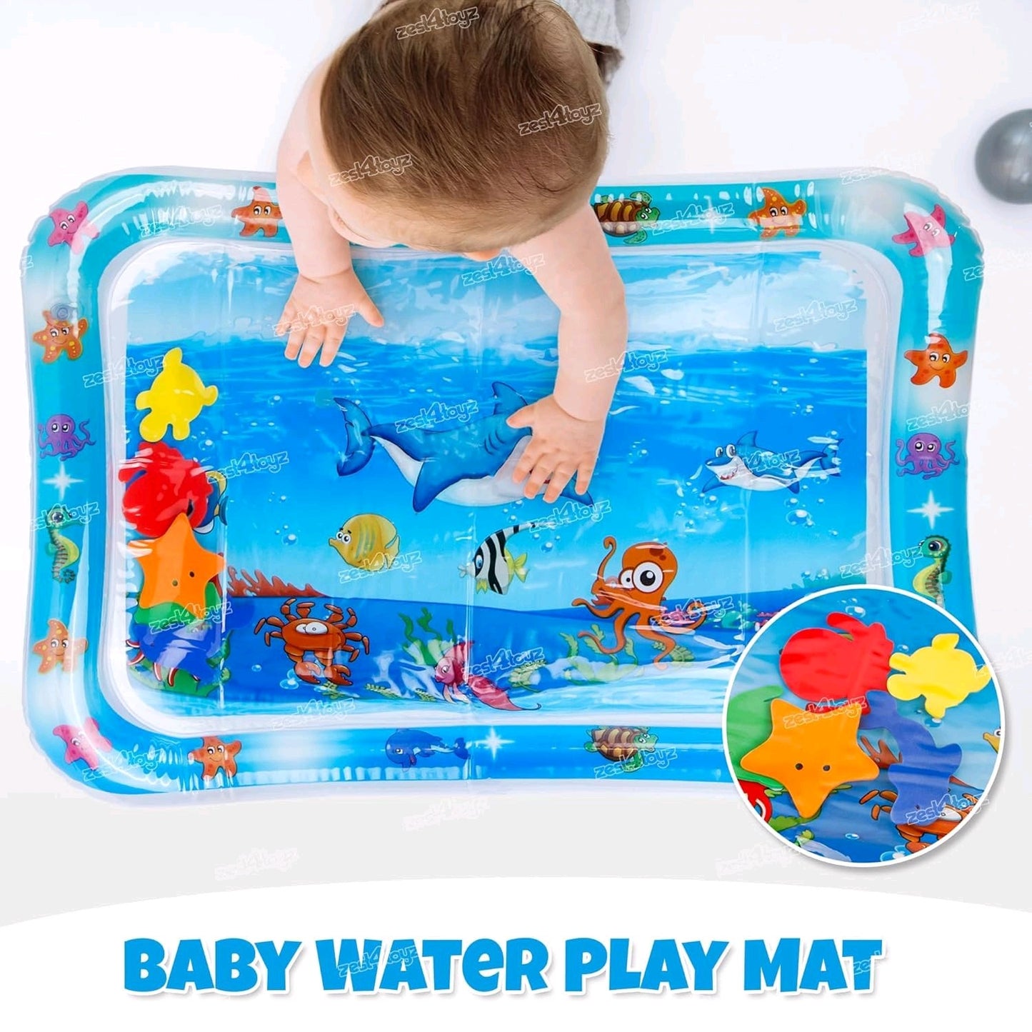 Infinno Inflatable Mat Premium Baby Water Play Mat
