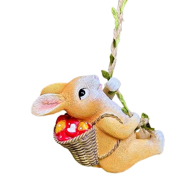 Climbing Rabbit Ornament