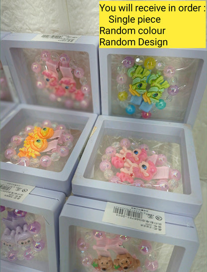 Labubu shape bracelet with clip