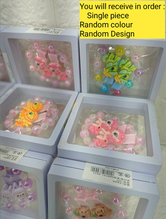 Labubu shape bracelet with clip