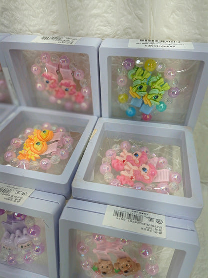 Labubu shape bracelet with clip