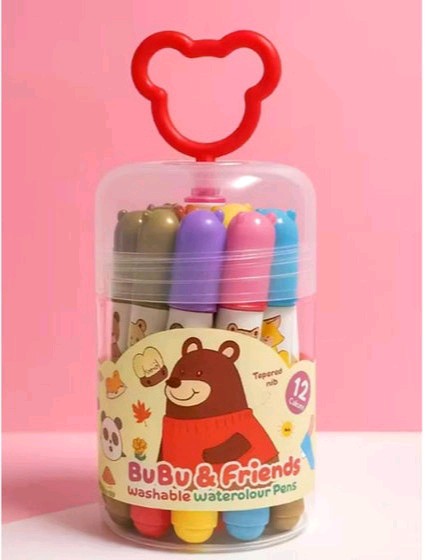 Bubu & Friends markers set