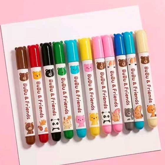 Bubu & Friends markers set