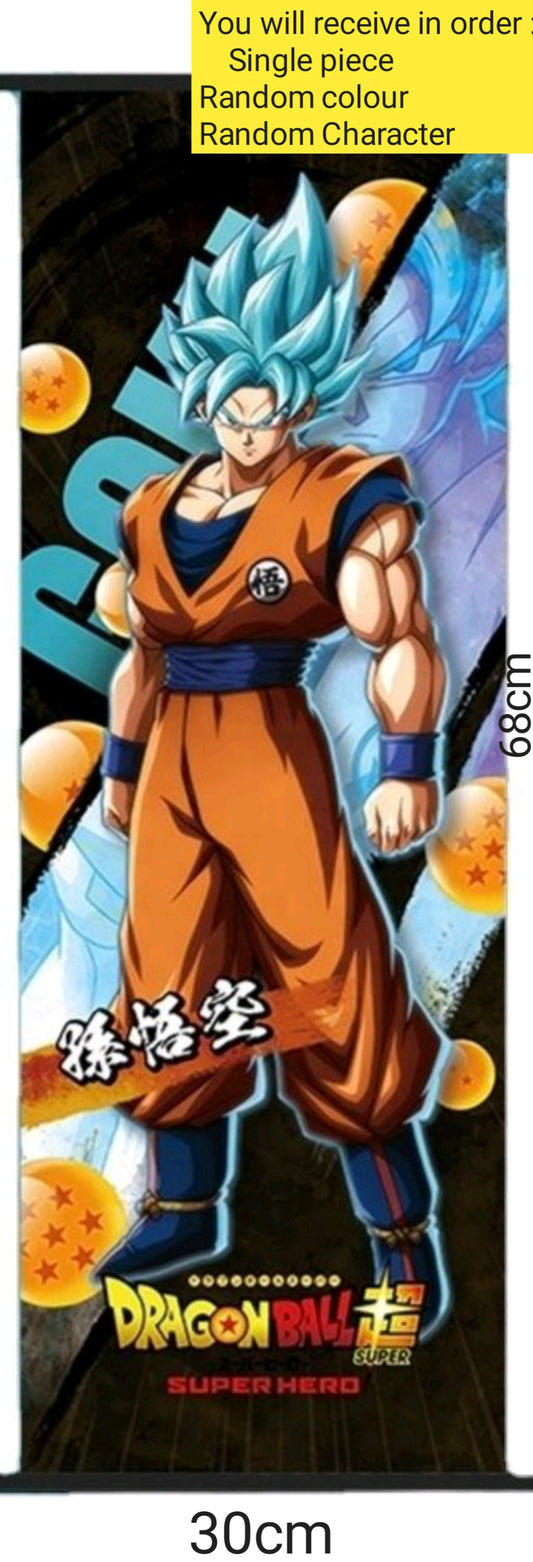 Anime character wall scroll pictured