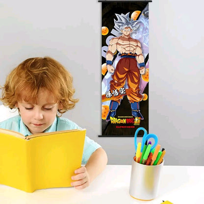 Anime character wall scroll pictured