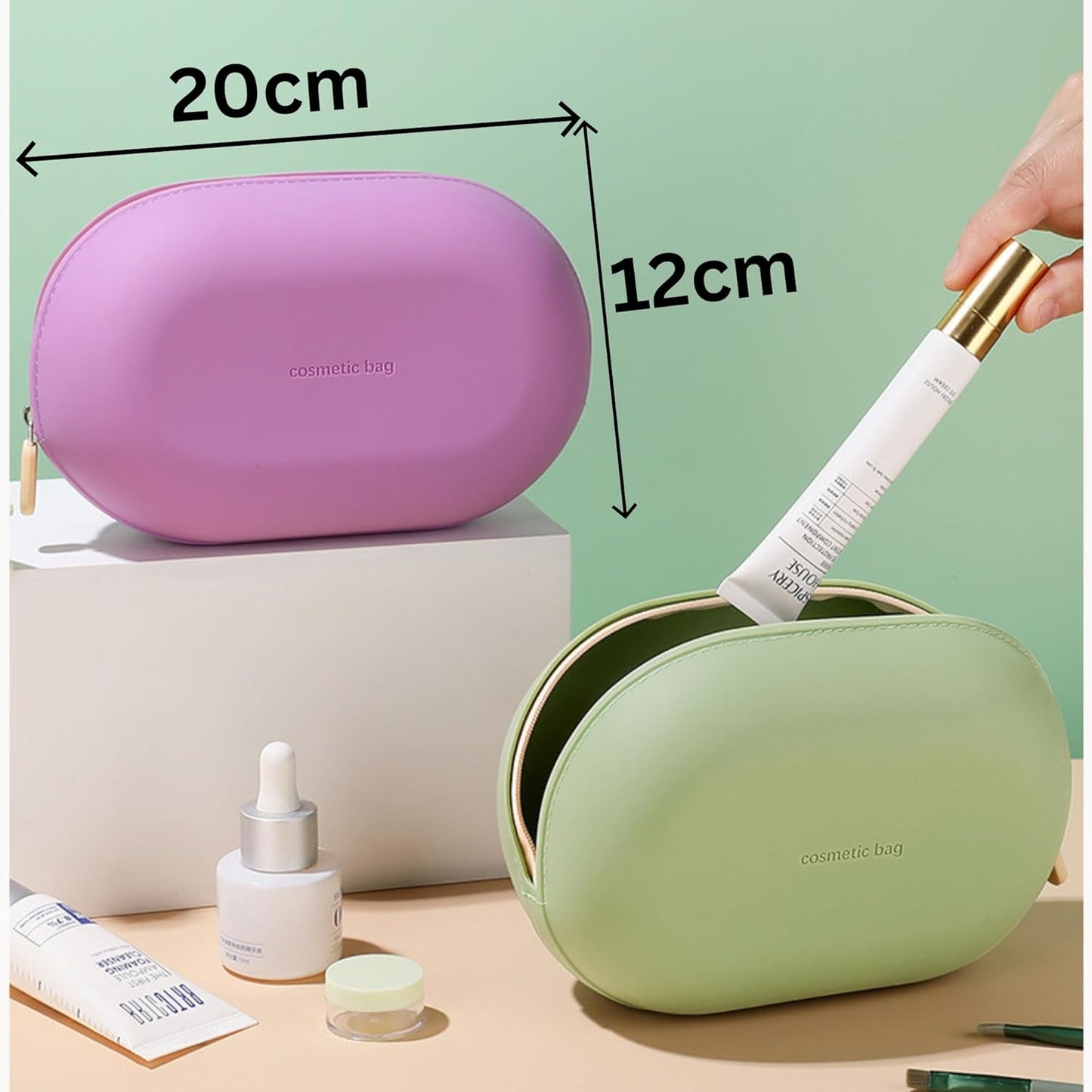 Silicon storage pouch