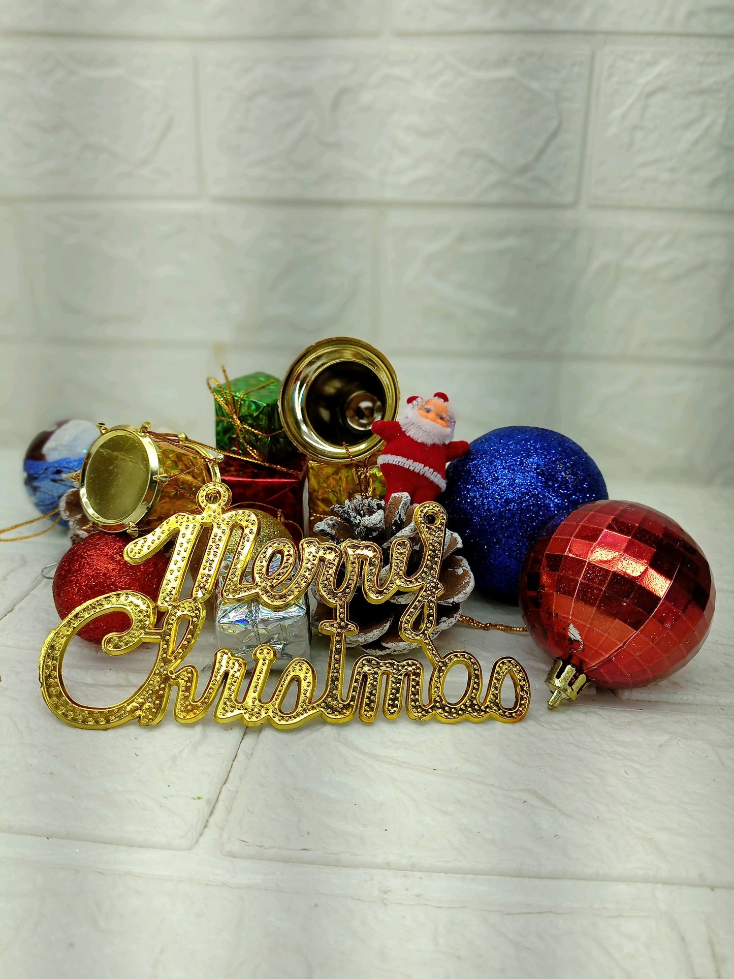 Large Christmas tree ornaments