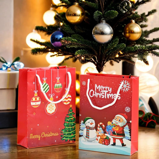 Christmas paper gift bag