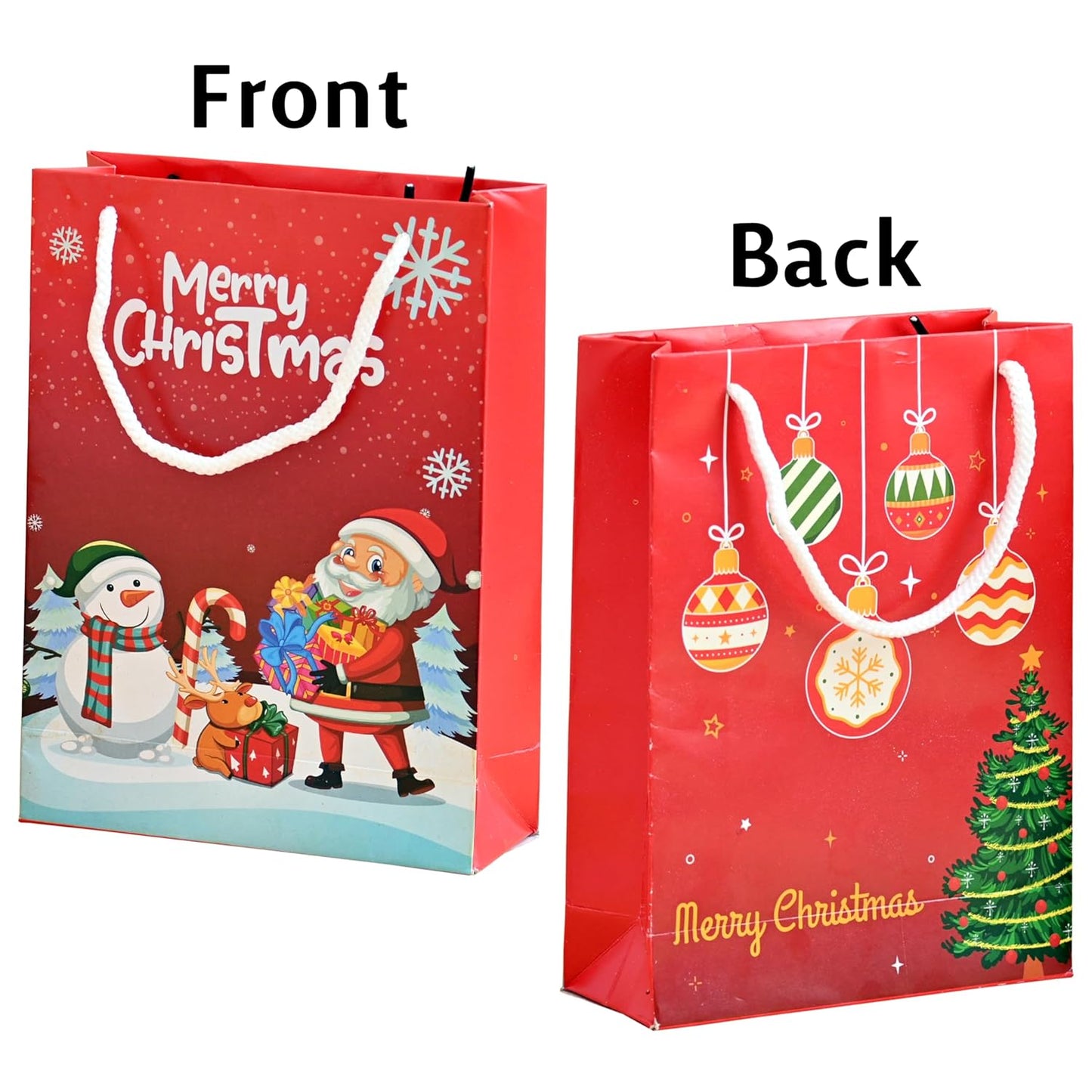 Christmas paper gift bag