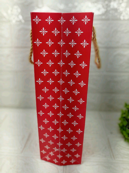 Christmas paper Santa gift bag