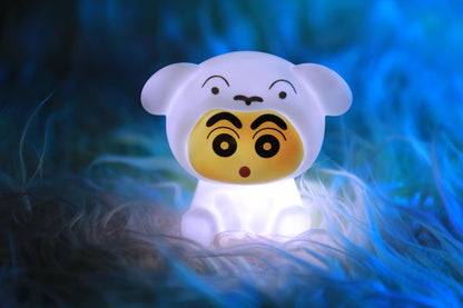Shin chan silicone night light.