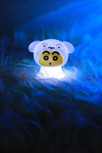 Shin chan silicone night light.