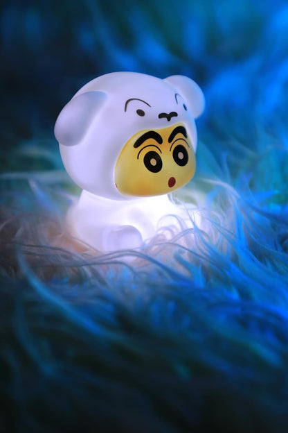Shin chan silicone night light.