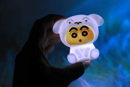 Shin chan silicone night light.