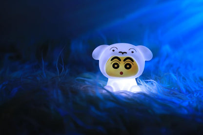 Shin chan silicone night light.