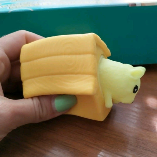 Mouse in Cheese squeeze toy