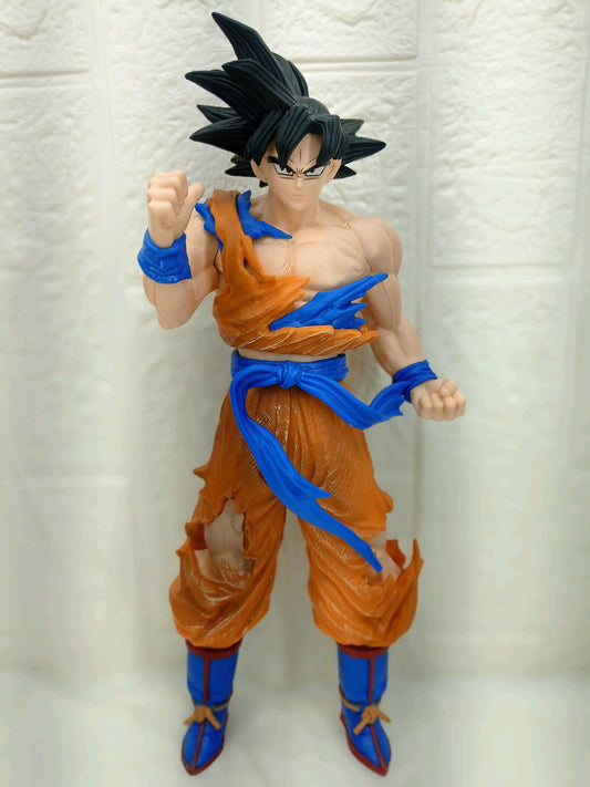 33 cm Half Shirtless Goku Torn Uniform Dragonball Z
