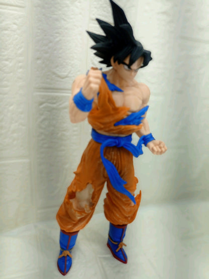33 cm Half Shirtless Goku Torn Uniform Dragonball Z