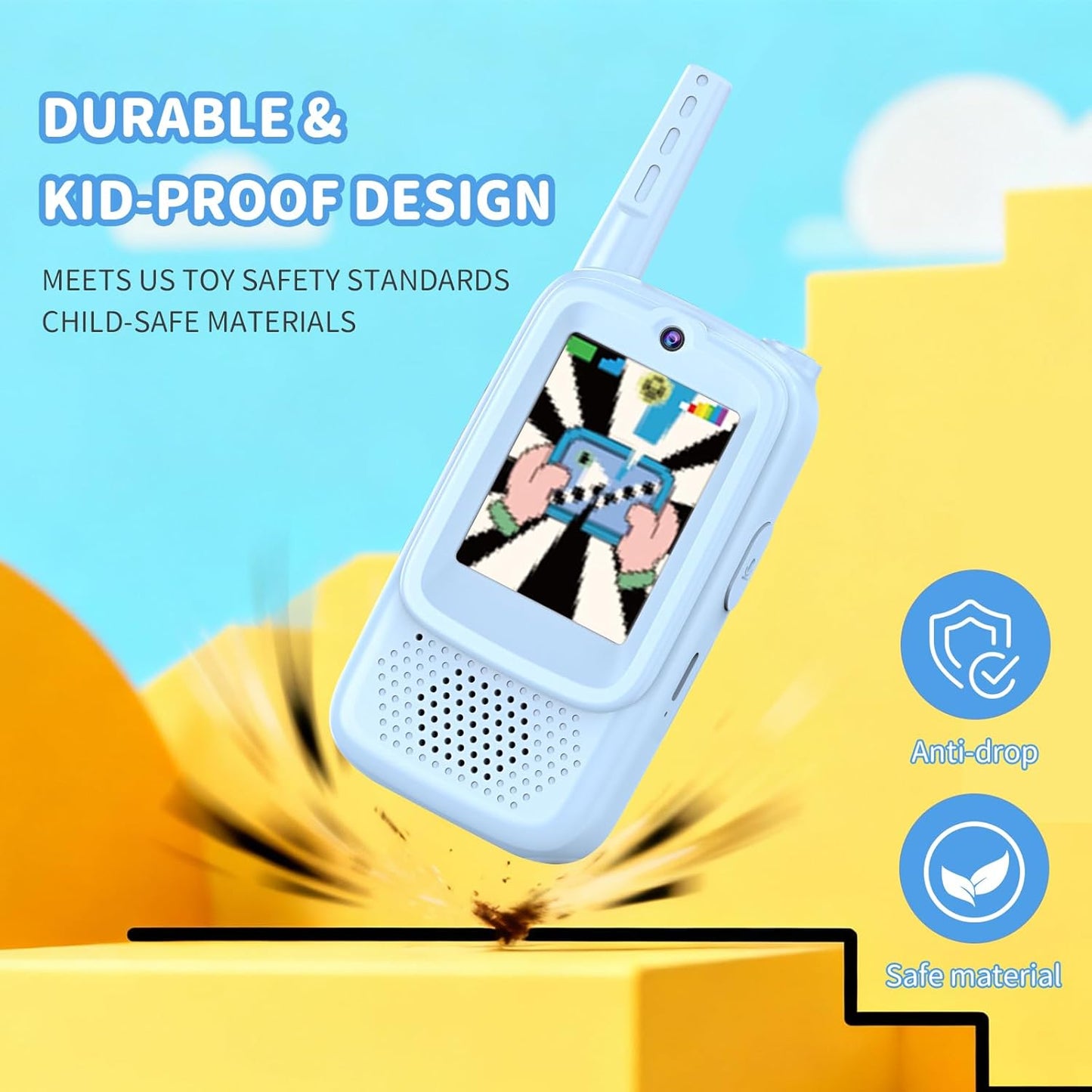 Video call walkie talkie toy for kids