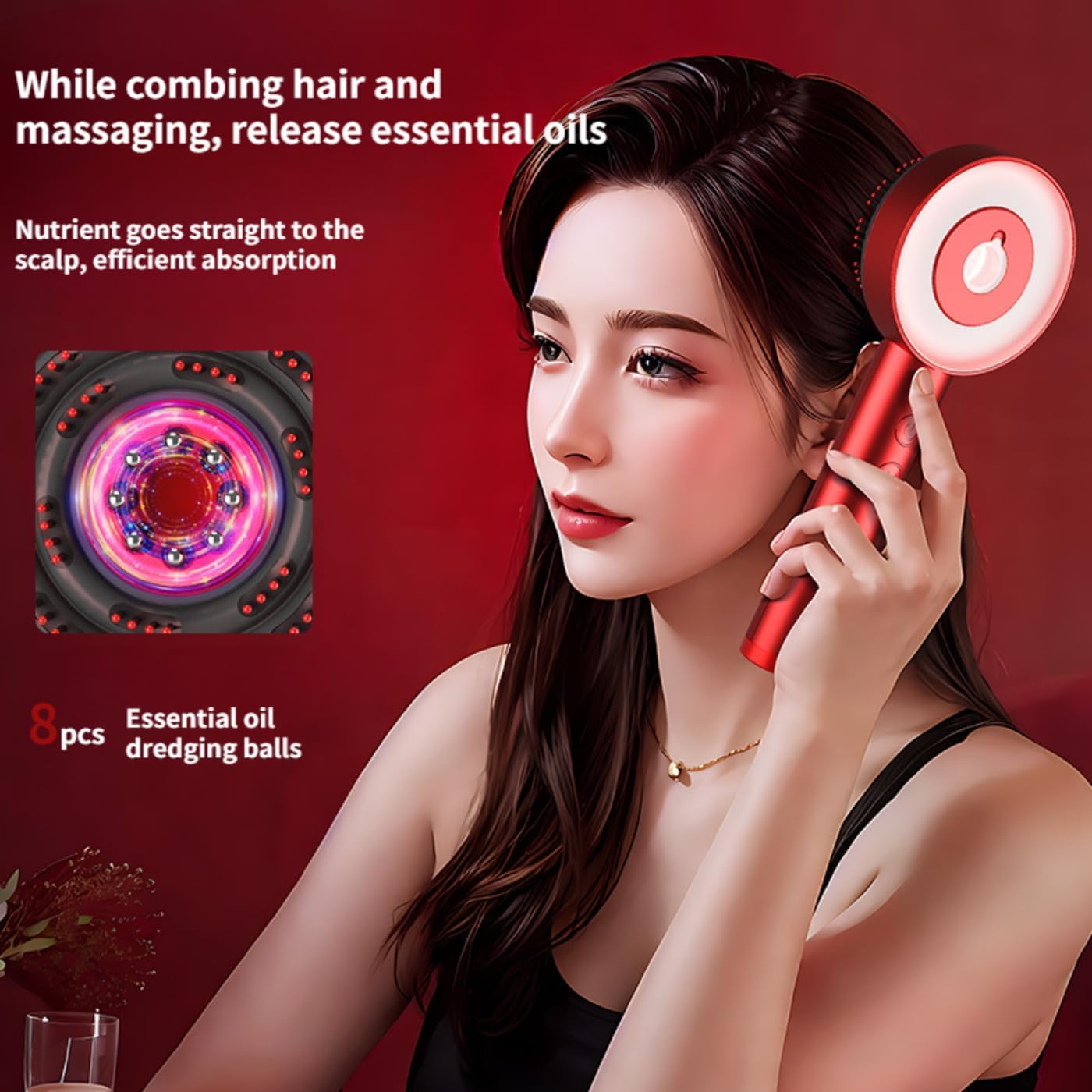Oil Massage Comb