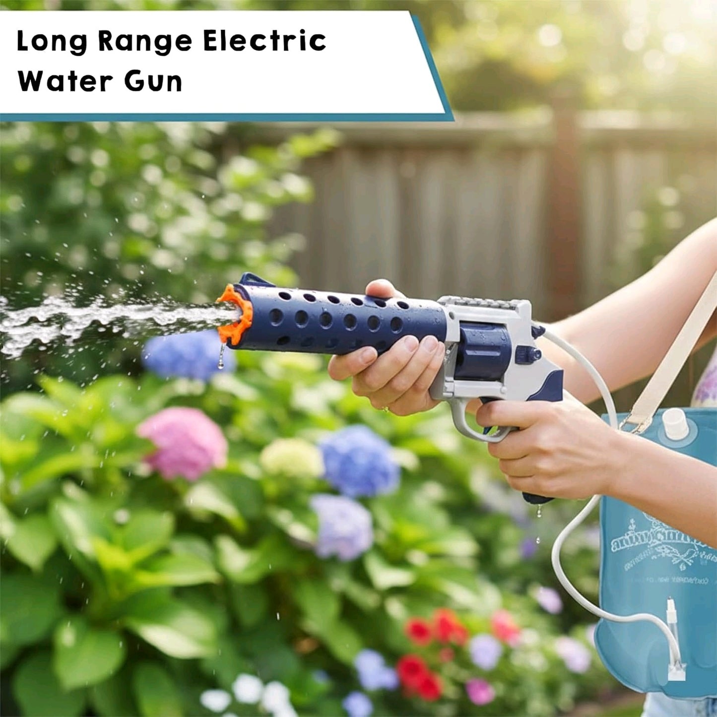 Revolver Single WaterGun With Bag