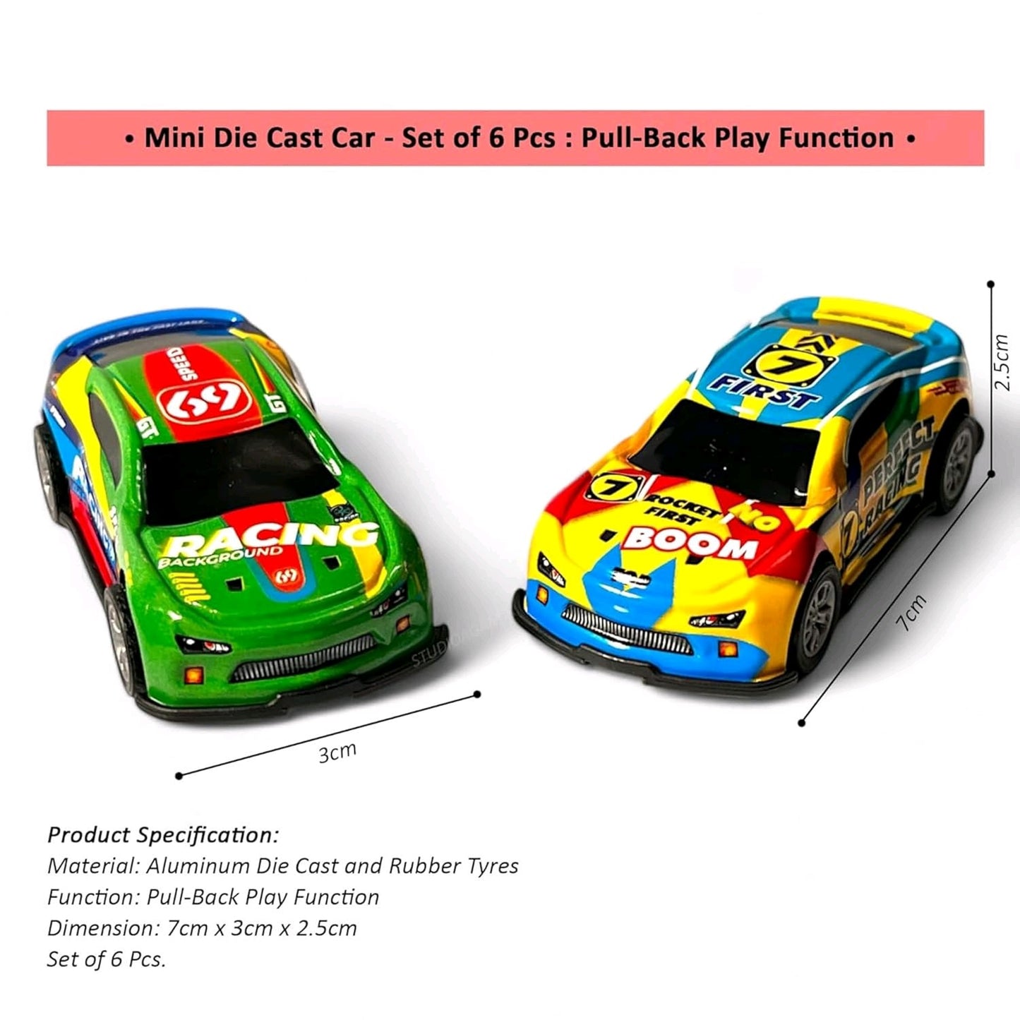 Kids Pullback Car Pack