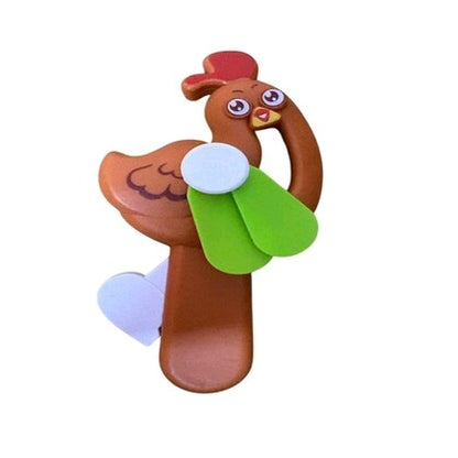Cute Rooster Handheld Mini Fan
