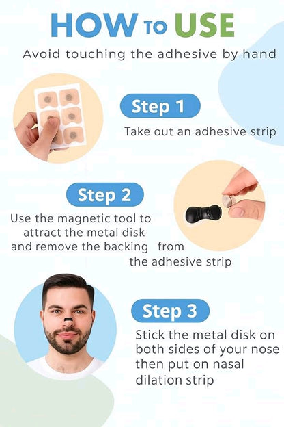 Nose Breathing Strip