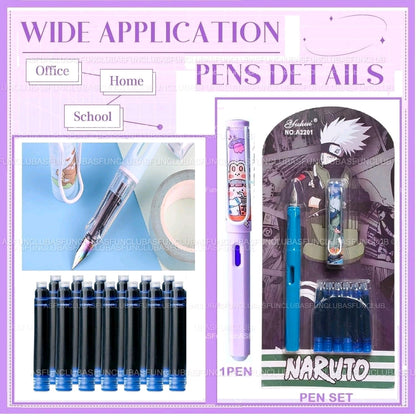 Naruto themed pen