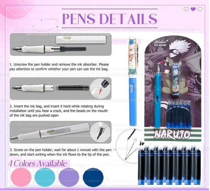 Naruto themed pen