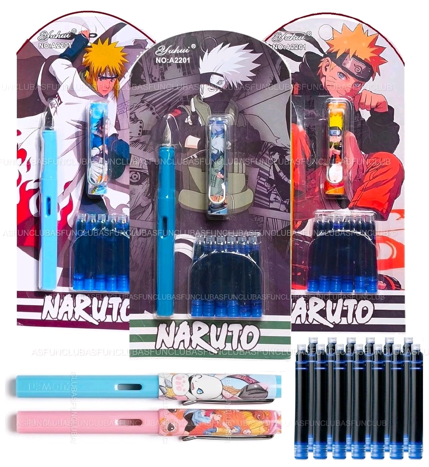 Naruto themed pen