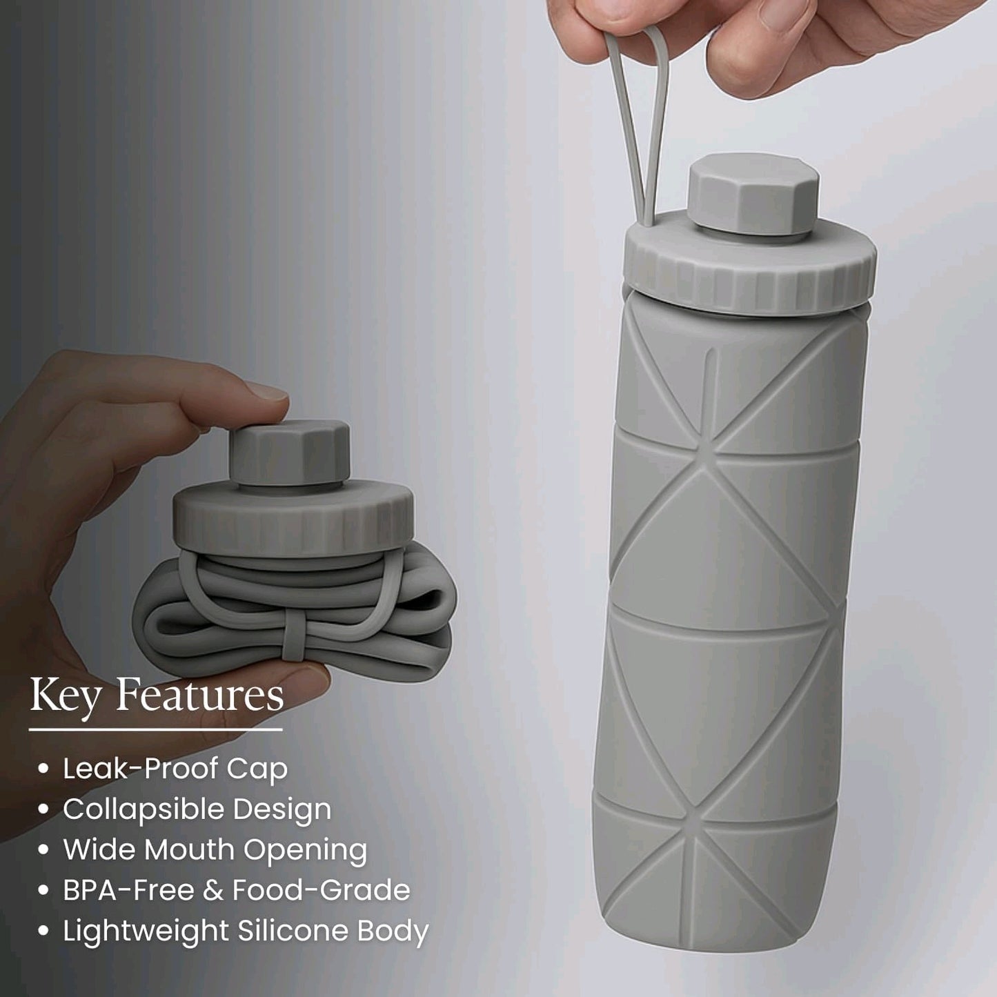 Silicone Folding Bottle