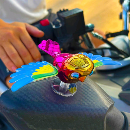 flapping bird suction toy