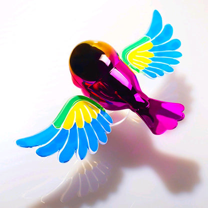 flapping bird suction toy