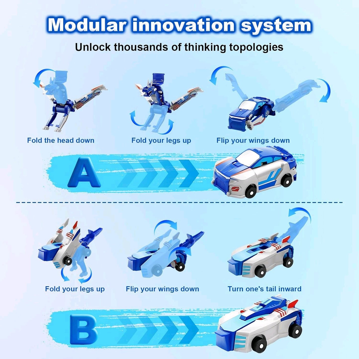Unicorn Transfromer Car